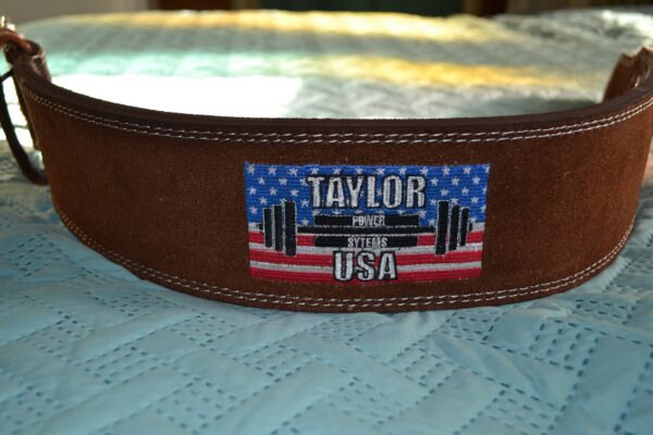 Heavy Metal Powerlifting Belt By Taylor Power Systems USA (Size Extra Large)